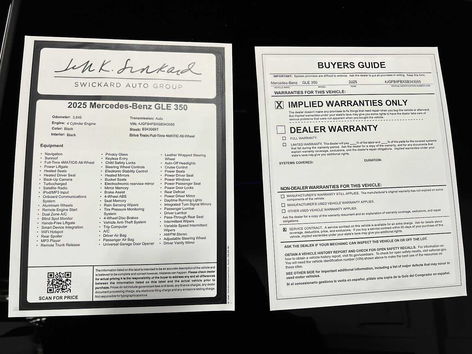 2025 Mercedes-Benz GLE GLE 350