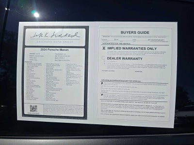 2024 Porsche Macan AWD