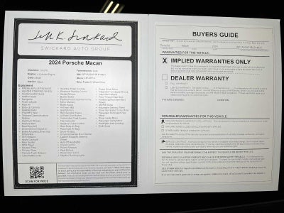 2024 Porsche Macan AWD