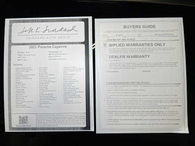 2023 Porsche Cayenne AWD