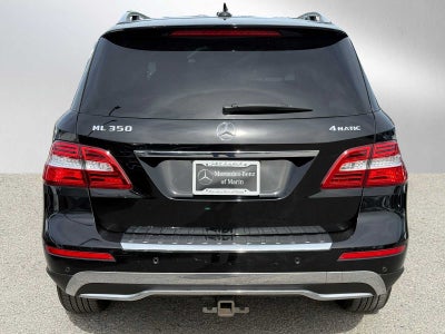 2015 Mercedes-Benz ML 350 4MATIC® 4dr