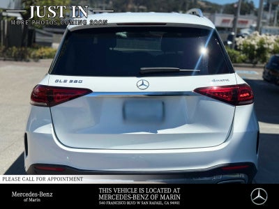 2020 Mercedes-Benz GLE 580 4MATIC® SUV