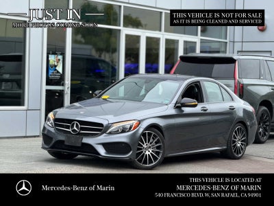2017 Mercedes-Benz C 300 Sedan with Sport Pkg