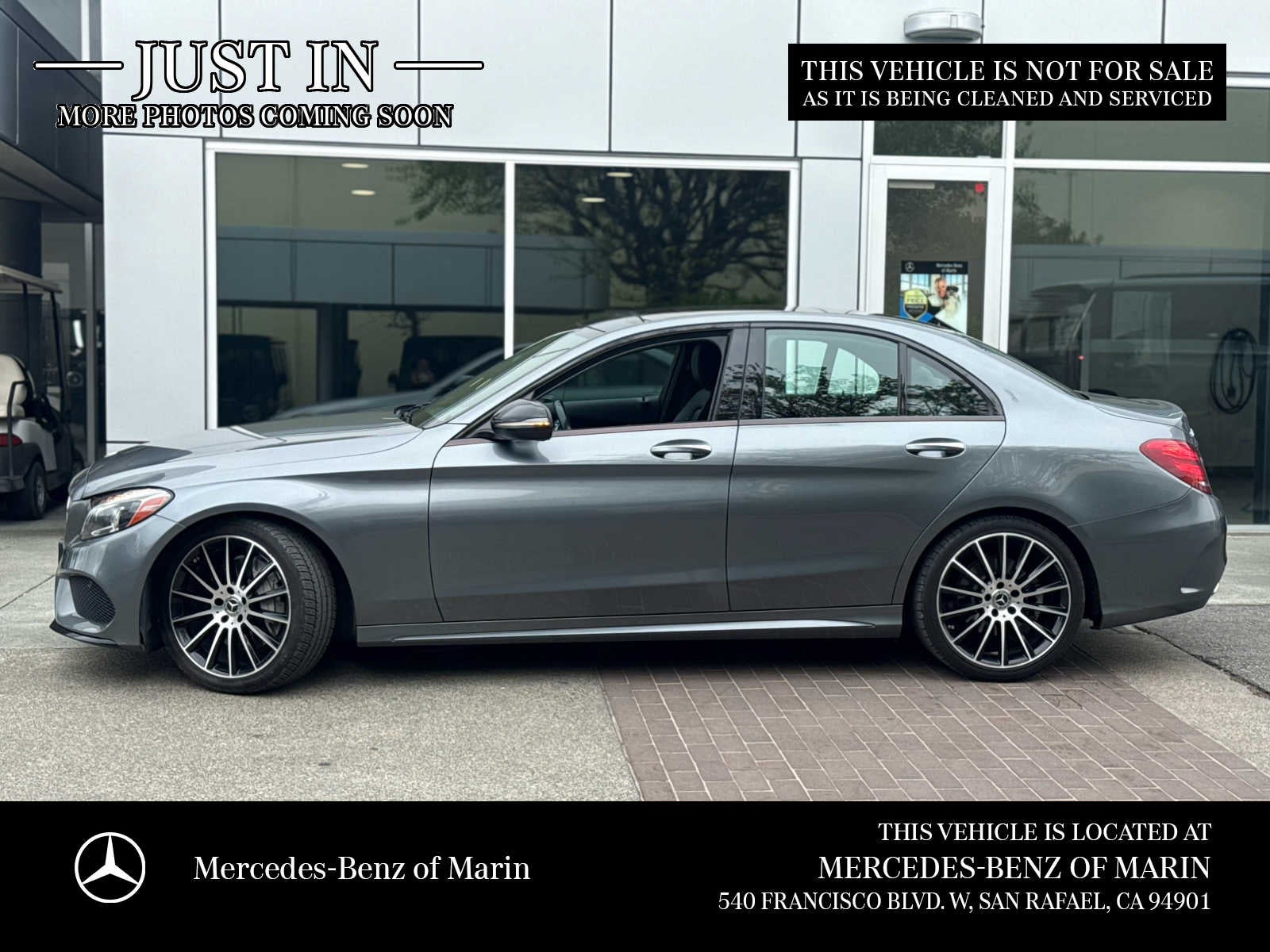 2017 Mercedes-Benz C 300 Sedan with Sport Pkg