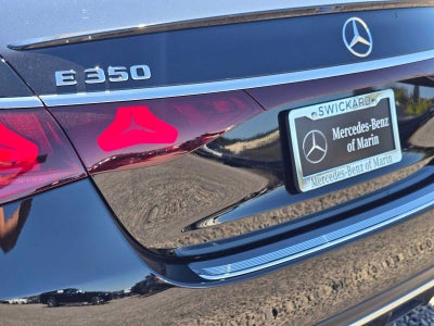 2026 Mercedes-Benz E 350 4MATIC® Sedan