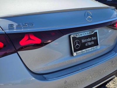2026 Mercedes-Benz E 450 4MATIC® Sedan