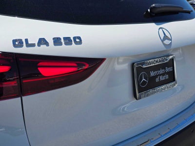 2026 Mercedes-Benz GLA 250 4MATIC® SUV