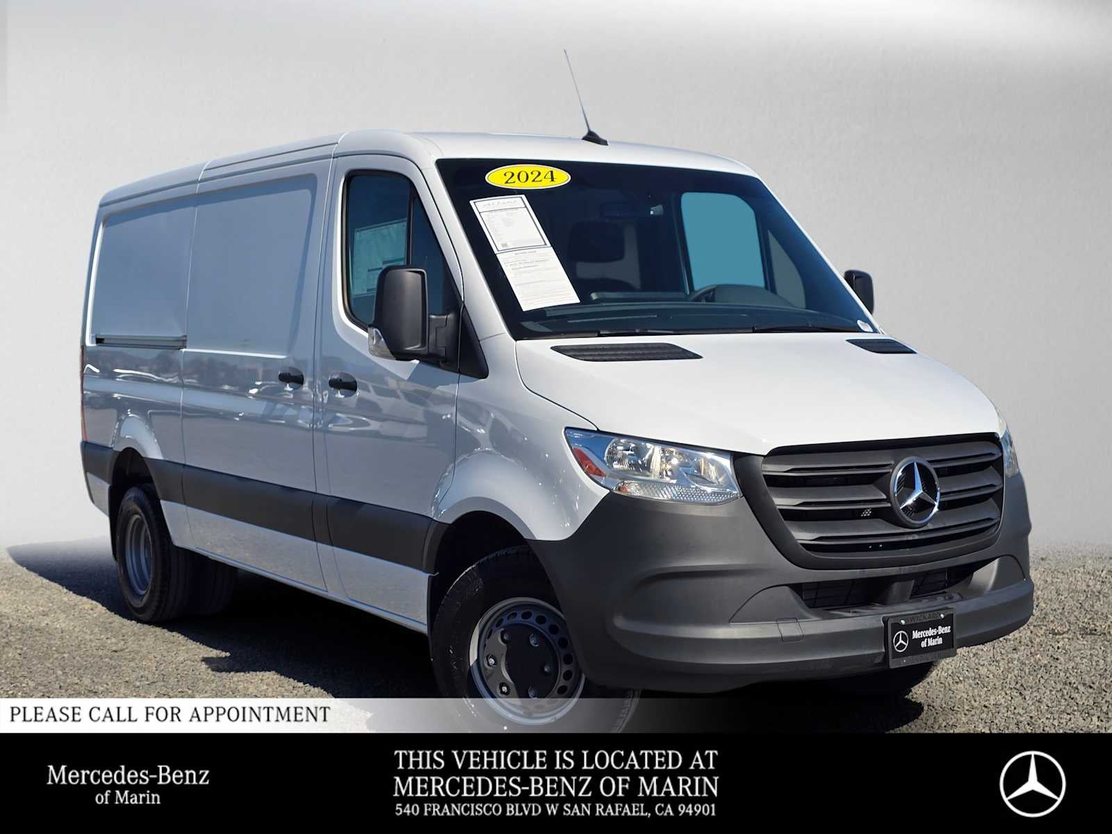 2024 Mercedes-Benz Sprinter Cargo Van 3500XD Standard Roof I4 Diesel HO 144 RWD