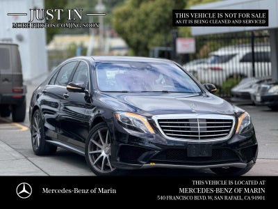 2014 Mercedes-Benz S 63 AMG® 4dr Sdn 4MATIC®