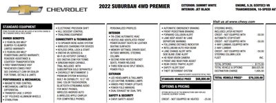 2022 Chevrolet Suburban Premier