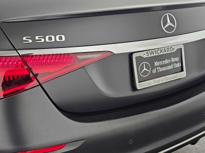 2026 Mercedes-Benz S-Class S 500