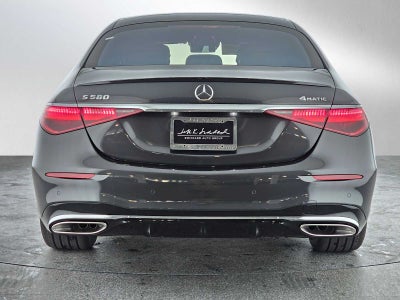 2026 Mercedes-Benz S-Class S 580