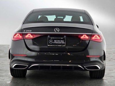 2026 Mercedes-Benz E 350 RWD Sedan