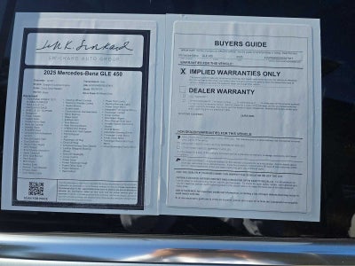 2025 Mercedes-Benz GLE GLE 450