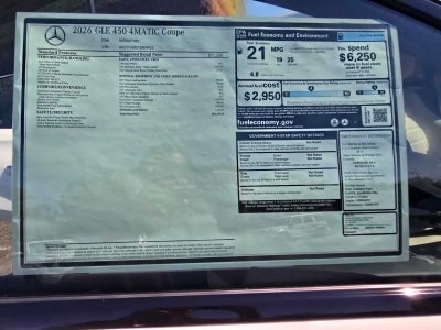 2026 Mercedes-Benz GLE GLE 450