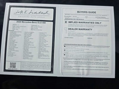 2026 Mercedes-Benz GLS 450 4MATIC® SUV