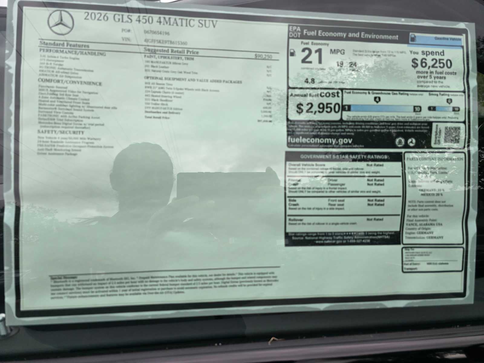 2026 Mercedes-Benz GLS 450 4MATIC® SUV