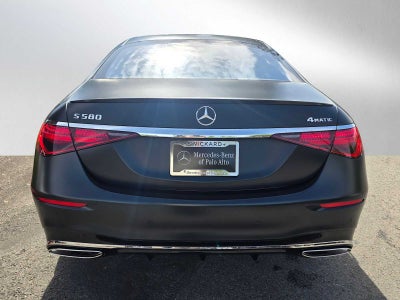 2026 Mercedes-Benz S 580 4MATIC® Sedan