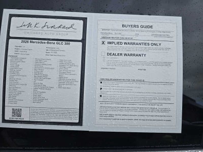 2026 Mercedes-Benz GLC 300 SUV