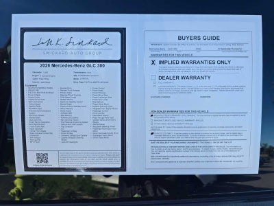 2026 Mercedes-Benz GLC 300 4MATIC® SUV