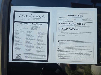 2023 Mercedes-Benz AMG® G 63 AMG® G 63