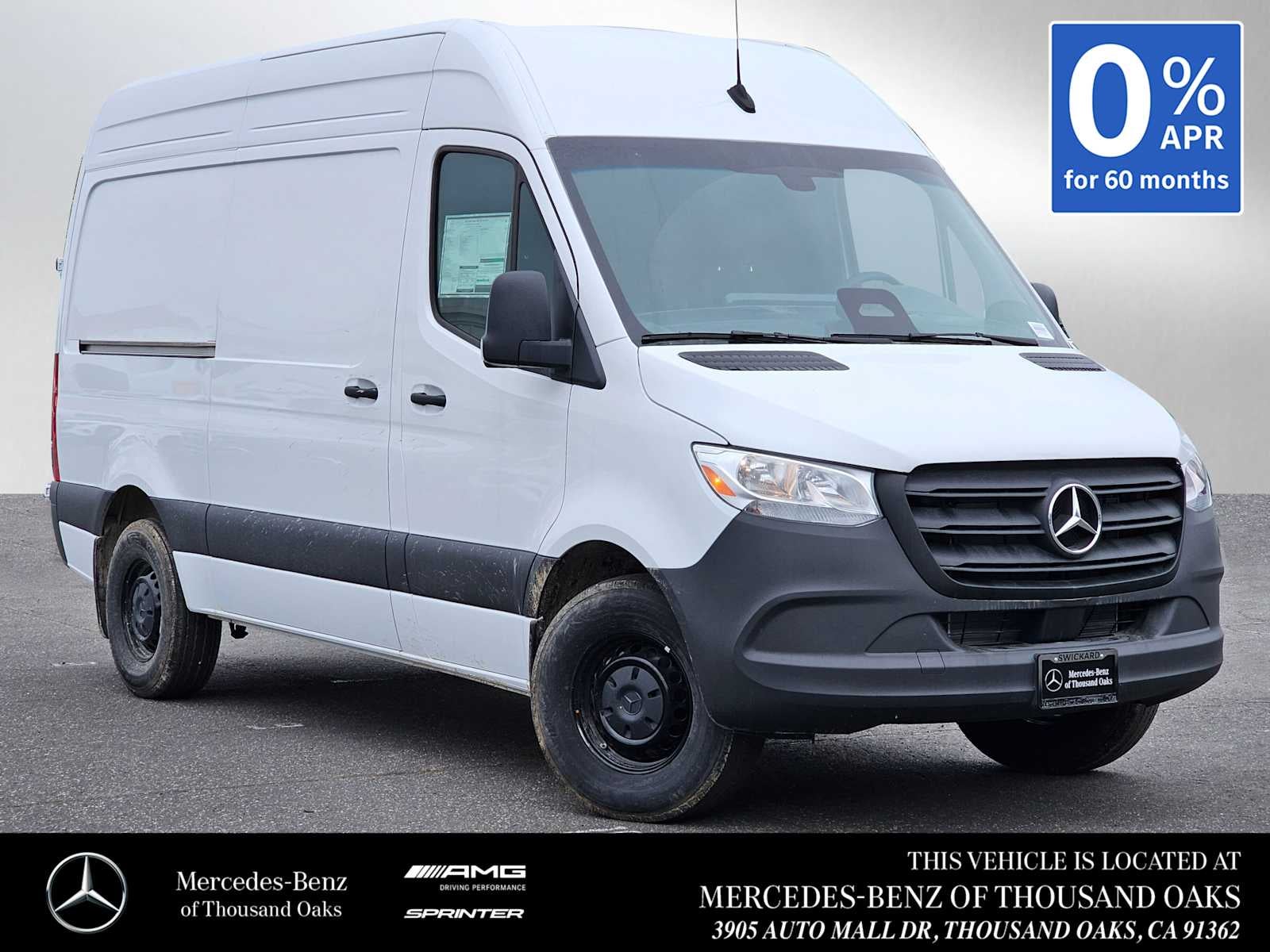 2025 Mercedes-Benz Sprinter Cargo Van 2500 Standard Roof I4 Diesel 144" RWD
