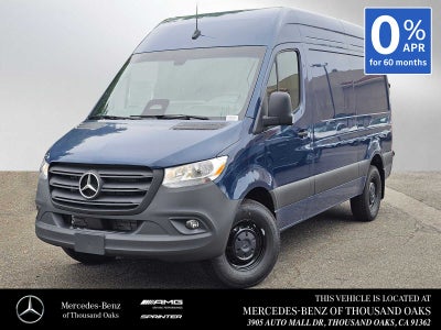 2025 Mercedes-Benz Sprinter Cargo Van 2500 Standard Roof I4 Diesel 144 RWD