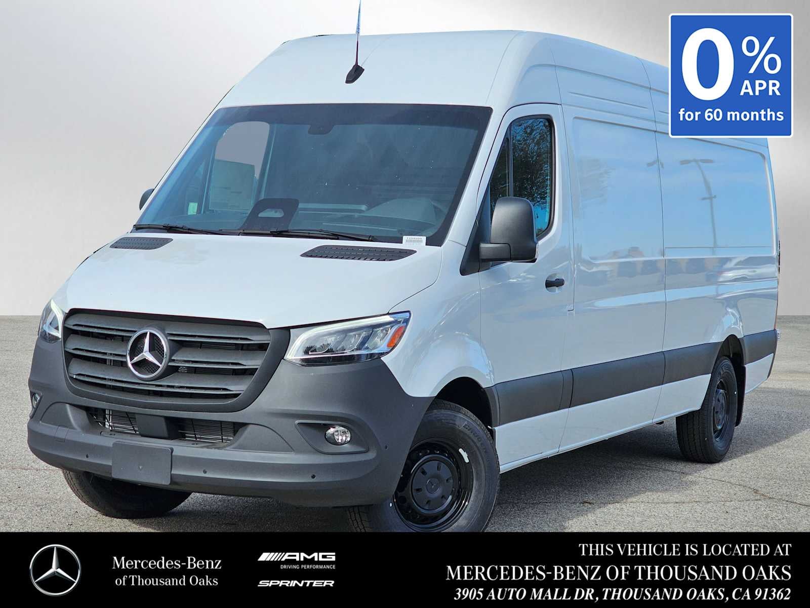 2025 Mercedes-Benz Sprinter Cargo Van 2500 High Roof I4 Diesel HO 170 RWD